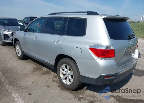 2012 Toyota Highlander Se V6 из США, поврежденный, VIN 5TDBK3EH5CS123992